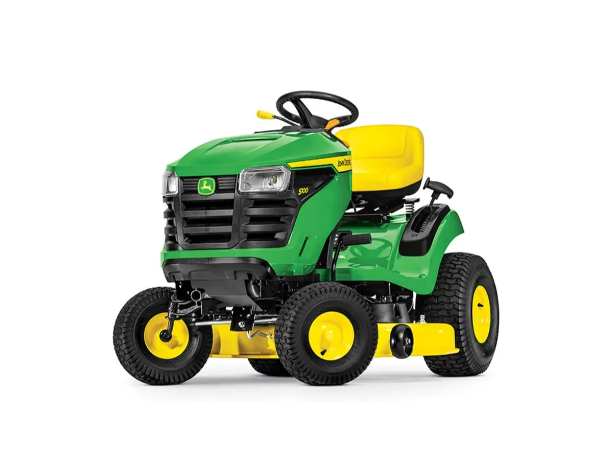 1-449-1.webp John Deere S100 42 in. 17.5 HP Gas Hydrostatic Riding Lawn Mowers. - Image 1