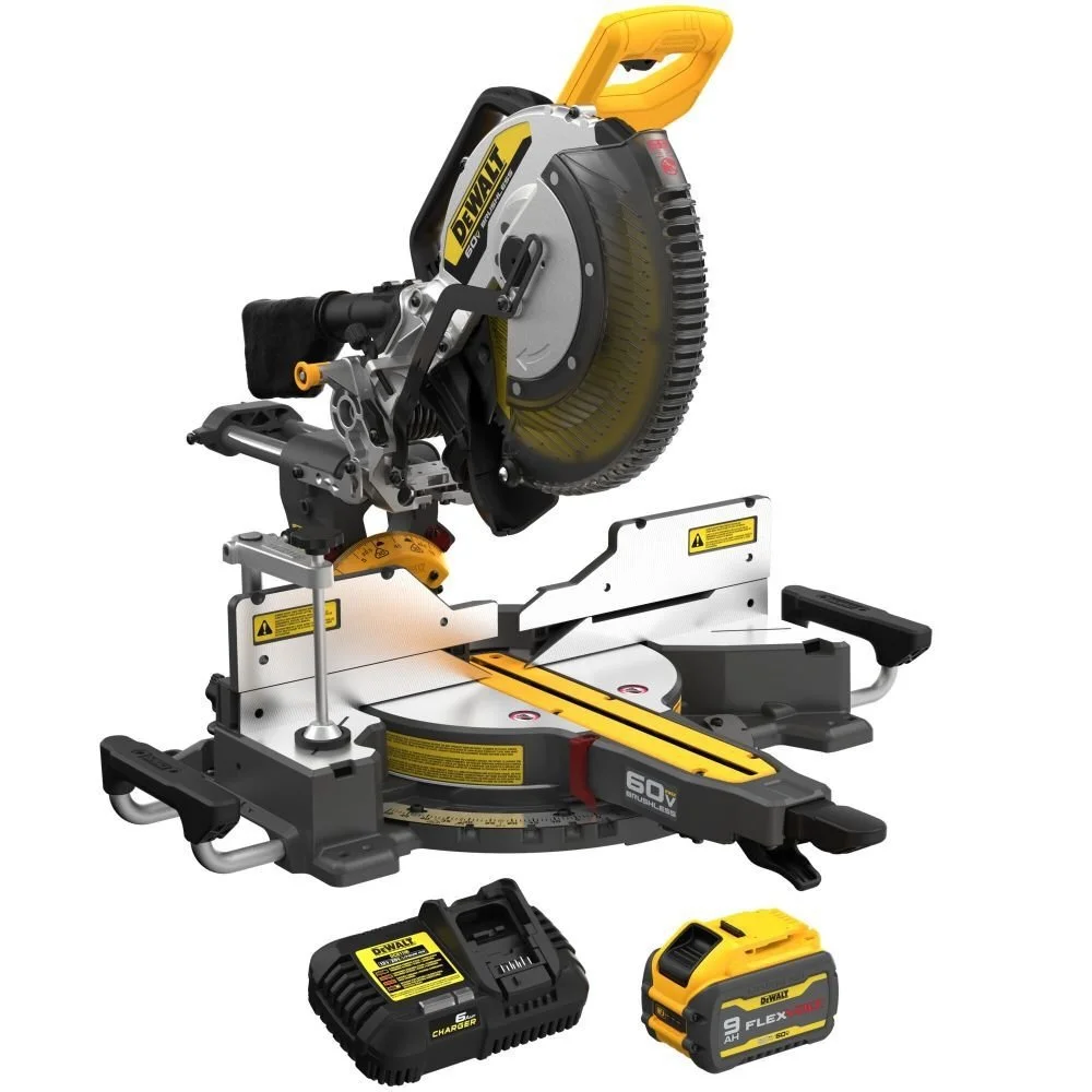 107-1.webp DeWalt DCS781B 60V 12″ Double Bevel Sliding Miter Saw - Image 1