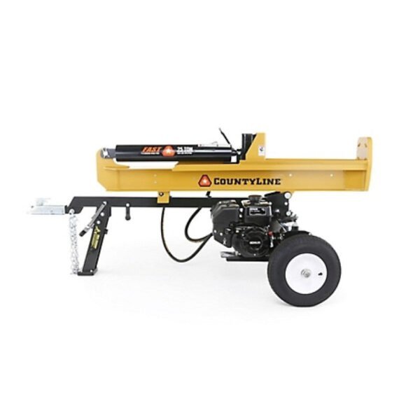 107-800x800-1-600x600-1-1.jpg CountyLine 25 Ton Horizontal/Vertical Gas-Powered Log Splitter with Kohler 6.5 HP Engine - Image 1
