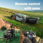 Mowrator S1 21″ Leaf & Lawn 4WD 119% Slope (50°) Remote Control Mower Grip Tread Tire Edition - Image 3
