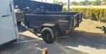 Triple Crown 5X8 Single Axle Lowrider Dump Trailer | Black | D5X8LRD - Image 4