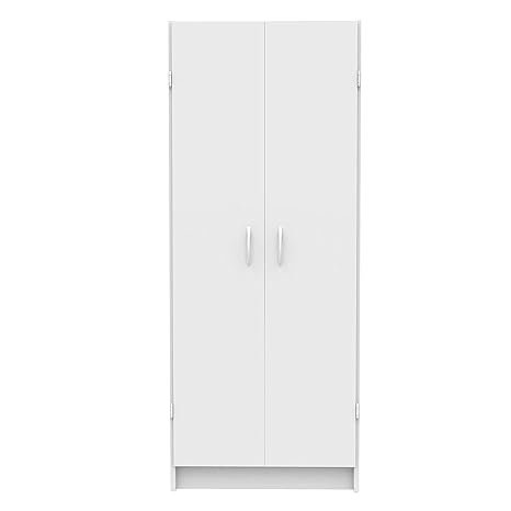 41RbrKM7nYL._SX466_.jpg ClosetMaid Pantry Cabinet Cupboard with 2 Doors, Adjustable Shelves, Standing, Storage for Kitchen, Laundry or Utility Room, White - Image 1