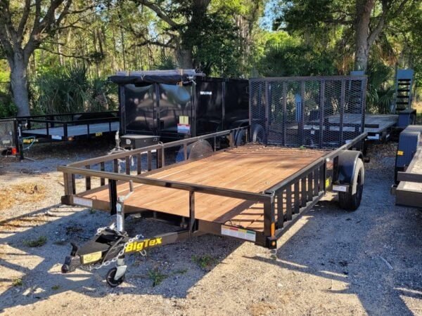 438065197_405598348901604_8806319568025019966_n-600x450-1-1.jpg 6.5X14 Big Tex Single Axle Black Utility Trailer (35SA-14BKRSX) - Image 1