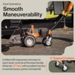 SuperHandy Orange Steel Dolly 5396040 - Image 7