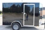 Spartan 6X10 Base Black Enclosed Cargo Trailer | Black | - Image 4
