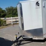 Spartan 6X12 Single Axle Enclosed Cargo Trailer | .030 | White | SP6X12SA