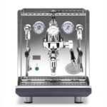ECM Synchronika II w/ Flow Control | Dual Boiler E61 | Clive Coffee Stainless Steel with Walnut FC