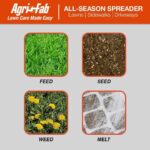Agri-Fab 45-0543 Tow-Behind 100 lb Lawn & Garden Spiker Seeder Spreader - Image 58