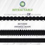 J&B XpandaHose 150ft Expandable Garden Hose – Ultra-Strong 3750D, 4-Layer Latex Core, Brass 3/4″ Connectors, 10-Pattern Nozzle & Storage Bag – Lightweight, Kink-Reducing, Leak-Resistant - Image 5