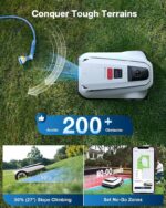 ECOVACS Goat A3000 LiDAR Robot Lawn Mower Dual-LiDAR Navigation,Suitable for 3/4 Acre - Image 4