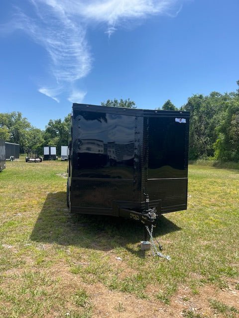 92631-1.jpg 2025 8.5x16TA ENCLOSED CARGO TRAILER RAMP DOOR 78” 9263 - Image 1