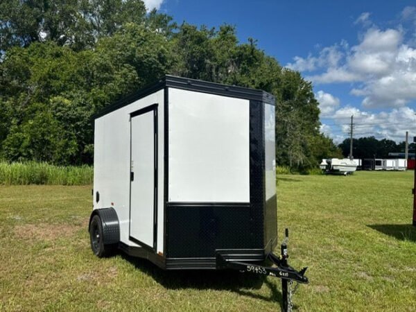 94531-600x450-1-1.jpg 2025 6X10SA SA ENCLOSED CARGO TRAILER RAMP DOOR 81” 9453 - Image 1