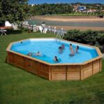 GRE Piscine bois Safran 6,20 x 3,95 x 1,36 m - Image 4