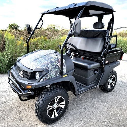 AYW-0012.1-2.jpg 200cc Hunting UTV Gas Golf Cart VX With Real Flip Seat Contender Camo Edition - Image 1