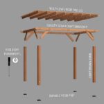 14×10 Delray Pergola - Image 6