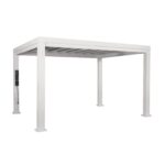 14×12 Windham Modern Steel Pergola - Image 2
