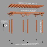20×12 Beaumont Pergola - Image 5