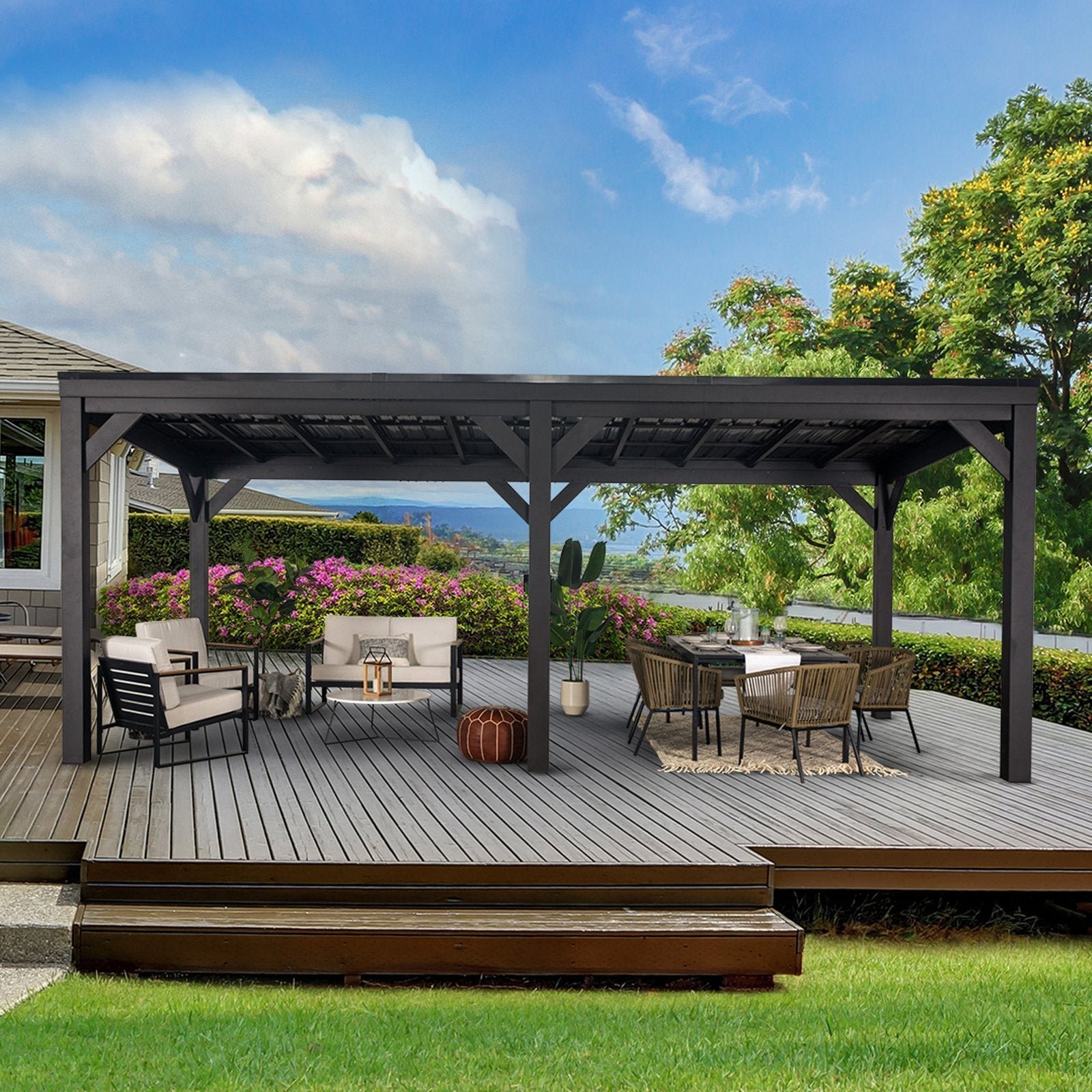 AYW-0056.1-1.jpg 20×9.5 Stonebridge Gazebo/Carport - Image 1
