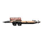 7 X 22 Interstate Hydraulic Tilt 14K Trailer