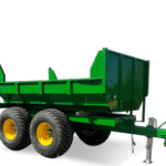 Bear Paw 7’x12′ Farm Dump Trailer – 36,000# GVWR