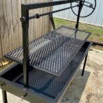 Collapsible Charcoal Catering Grill 60″ x 24″ Stainless Steel