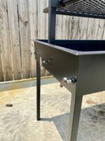 Collapsible Charcoal Catering Grill 60″ x 24″ Stainless Steel - Image 3