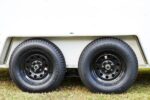 Big White Enclosed Trailer - Image 18