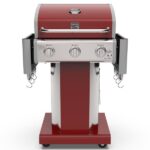 Kenmore 3-Burner Propane Gas Grill with Foldable Side Tables