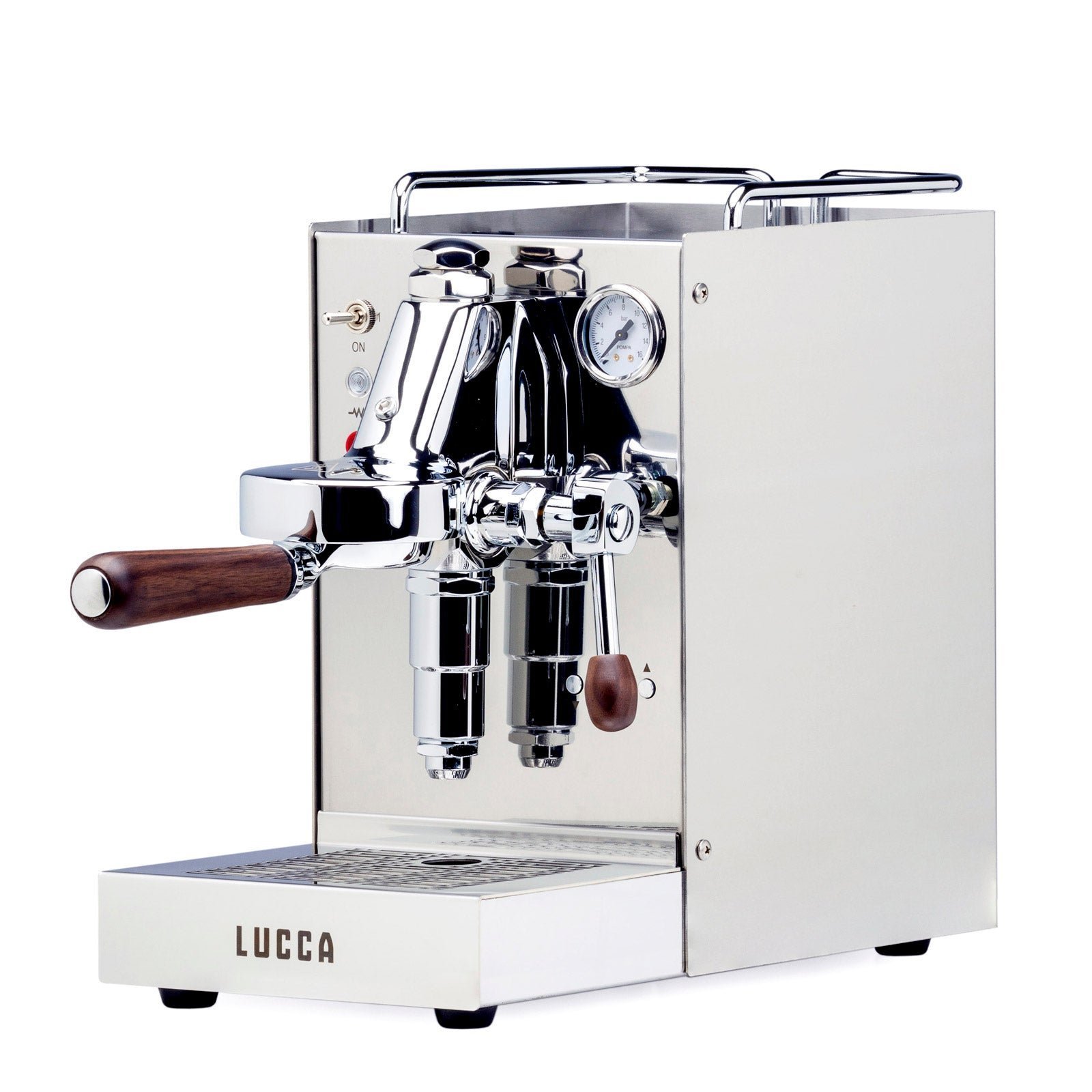 Lucca-Solo-Stainless-Espresso-Machine-KO-by-Clive-Coffee-Hero.jpg LUCCA Solo Espresso Machine - Image 1