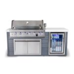 Mont Alpi 6-Burner Stainless Steel Artwood Island - Image 2