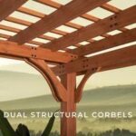 20×12 beaumont pergola – brown - Image 8