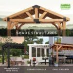 20×12 beaumont pergola – brown - Image 11