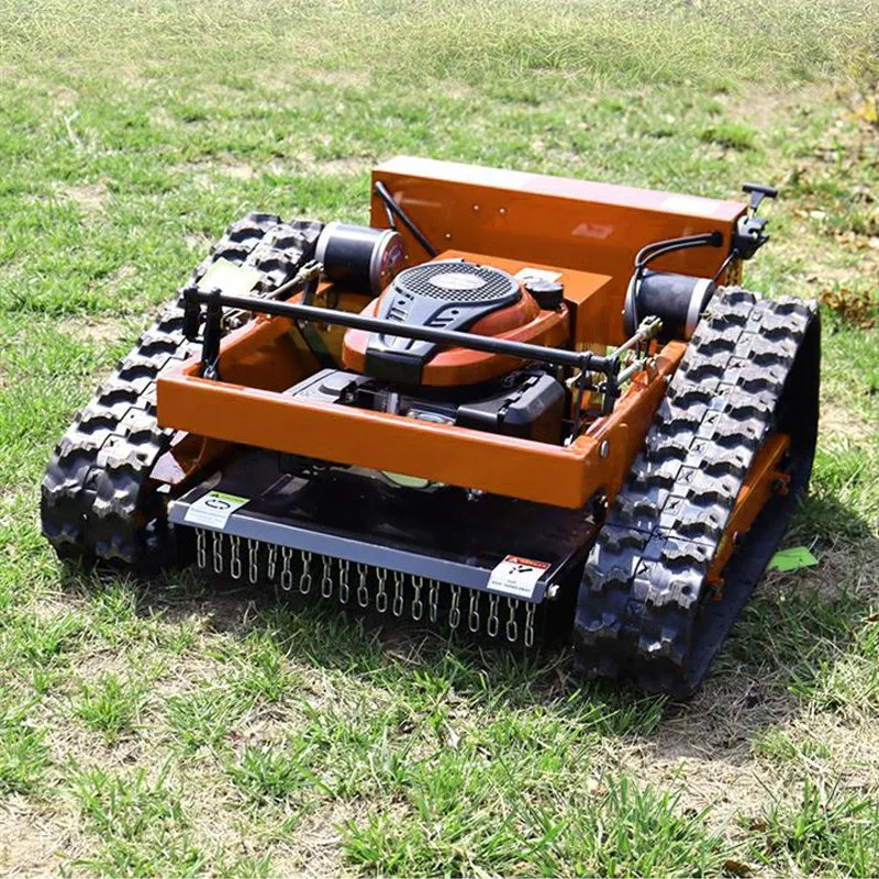 Remote-Control-Gasoline-Professional-Robot-Lawn-Mower-for-Agriculture-and-Forestry.png OVK Heavy-Duty 6HP Commercial Gas-Powered Remote-Controlled Robotic Lawn Mower (SAK72580) - Image 1
