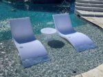 Ledge Lounger Luxury In-Pool Chaise Lounge Set. For Tanning Ledges Up to 9″ Deep - Image 3