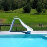 FibroPool Full Sized Fiberglass Swimming Pool Slide - Image 4