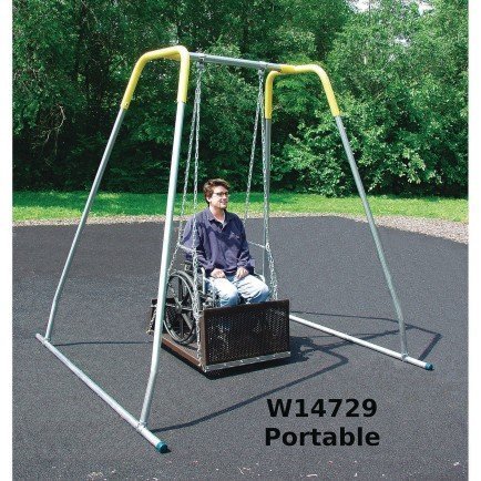 W14729.jpg ADA Accessible Single Swing, Set and/or Platform, Portable / Frame and Platform - Image 1