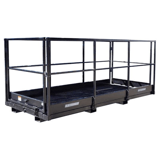 blue-diamond-attachments-4-x-6-work-platform-forklift-117010.png Forklift | Work Platform | 4′ x 6′ | Blue Diamond Attachments - Image 1