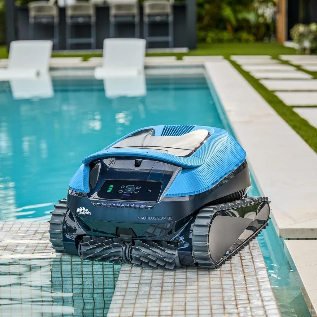 bn.jpg Dolphin Nautilus EON 100 Robot Piscine Sans Fil pour Piscines jusqu’à 15 m - Image 1