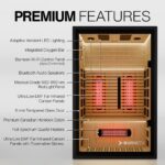 Burneek Onyxeek 4-Person Full-Spectrum Quartz Infrared Sauna - Image 4