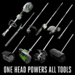 Multi-Head Combo Kit with 16-Inch Carbon Fiber String Trimmer, Carbon Fiber Edger, 56V Power Head, 4.0Ah Battery & 320W Charger - Image 2