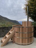Ducktub Bjorn bain nordique pour 4 à 5 personnes – à bois électrique - Image 4