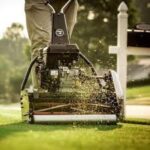 Rolux Z20 – 20″ EGO Electric Reel Mower Gunmetal Gray / 9 Blade / EGO Electric - Image 3