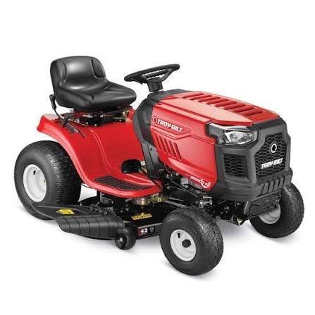 images-2026-06-16T181423.880.jpg Troy Bilt Bronco 42 Riding Lawn Mower - Image 1