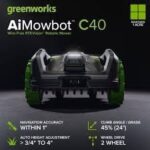 Greenworks AiMowbot Wire-Free RTKVision Robotic Mower C40 - Image 3