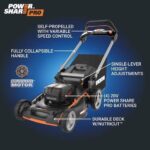 Worx 40-volt 21-in Cordless Self-propelled Lawn Mower 5 Ah - Image 3