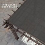 Backyard Discovery 12 ft. x 10 ft. Steel Traditional Pergola - Image 3
