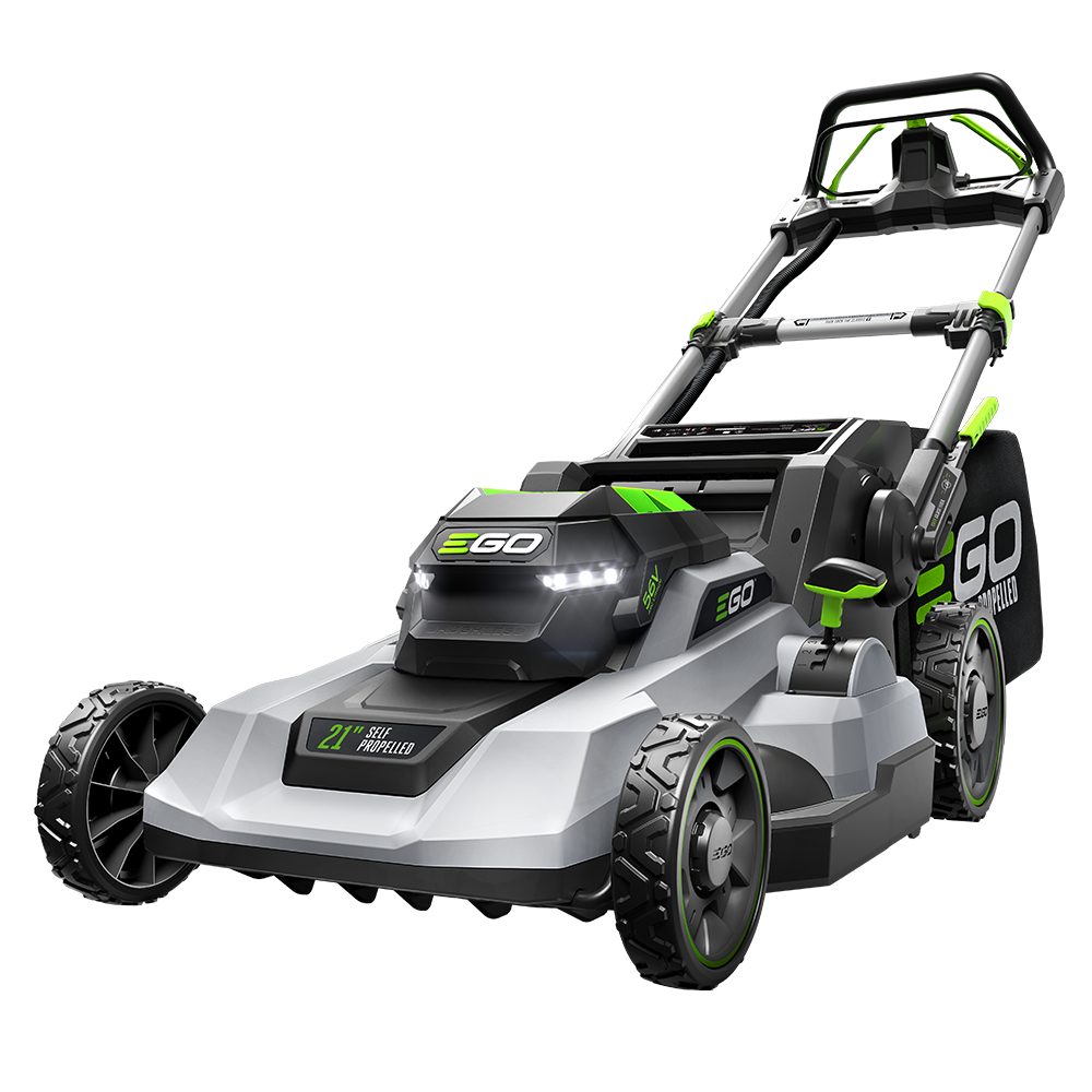 lm2114sp_ego_lawnmower_push_3q_front_lights_lf_22-0428_onwhite.webp Mower 21″ Self-Propelled Kit (6.0Ah Battery) - Image 1