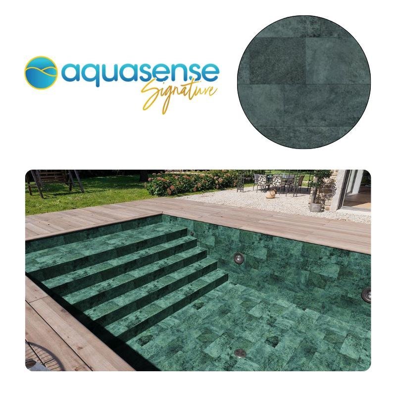 m-1-1.jpg Liner Pvc armé Aquasense Signature 180/100e texturé - Image 1
