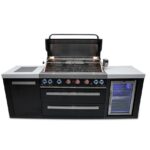 Mont Alpi Compact Island with Refrigerator - Image 3