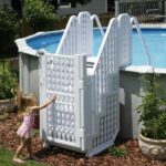 Habitat Et Jardin Escalier double pour piscine ” Bruno